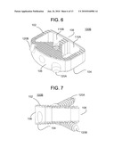 Insertion tool for Inter-body Vertebral Prosthetic Device With Self-Deploying Screws diagram and image