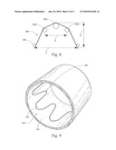 LOW PROFILE NON-SYMMETRICAL STENT diagram and image