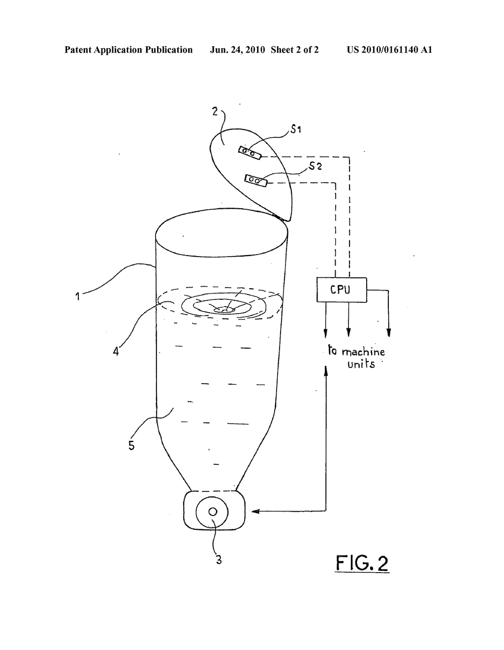 APPARATUS AND METHOD OF CONTROLLING BEVERAGE DISPENSING MACHINES - diagram, schematic, and image 03