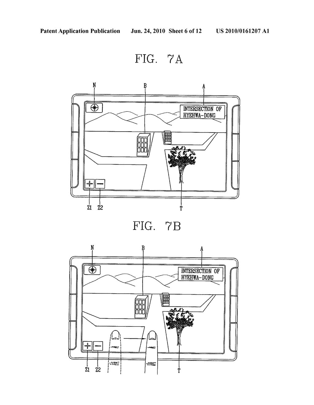 MOBILE TERMINAL AND METHOD FOR PROVIDING LOCATION-BASED SERVICE THEREOF - diagram, schematic, and image 07