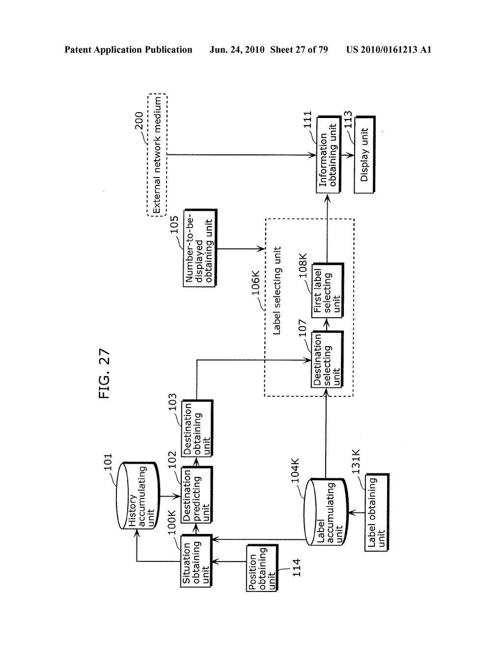 DESTINATION DISPLAY APPARATUS AND DESTINATION DISPLAY METHOD - diagram, schematic, and image 28