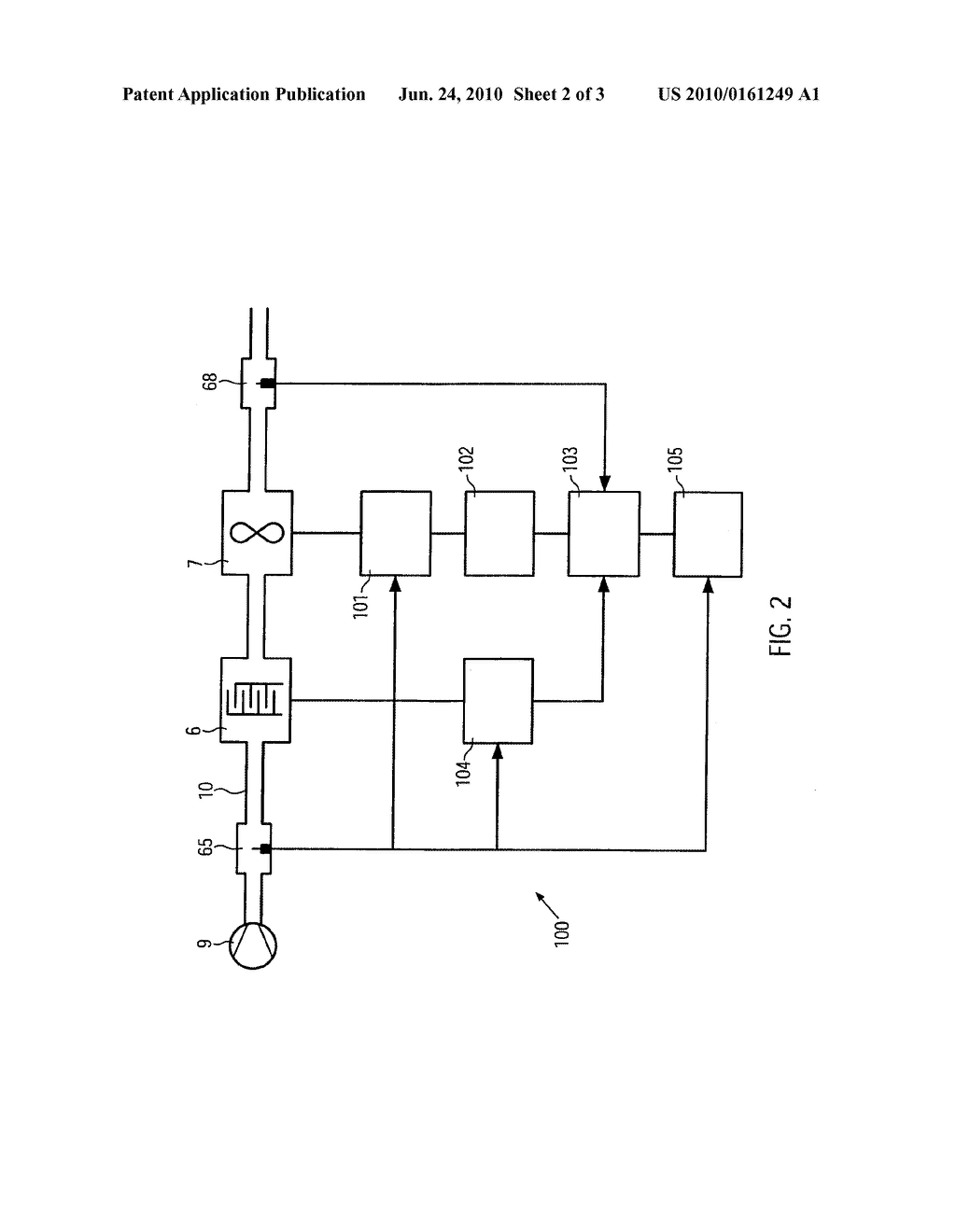 METHOD AND DEVICE FOR TRANSFERRING A LIQUID HAVING A GAS INCLUSION AT LEAST AT TIMES AND FOR DETERMINING THE AMOUNT OF LIQUID TRANSFERRED - diagram, schematic, and image 03