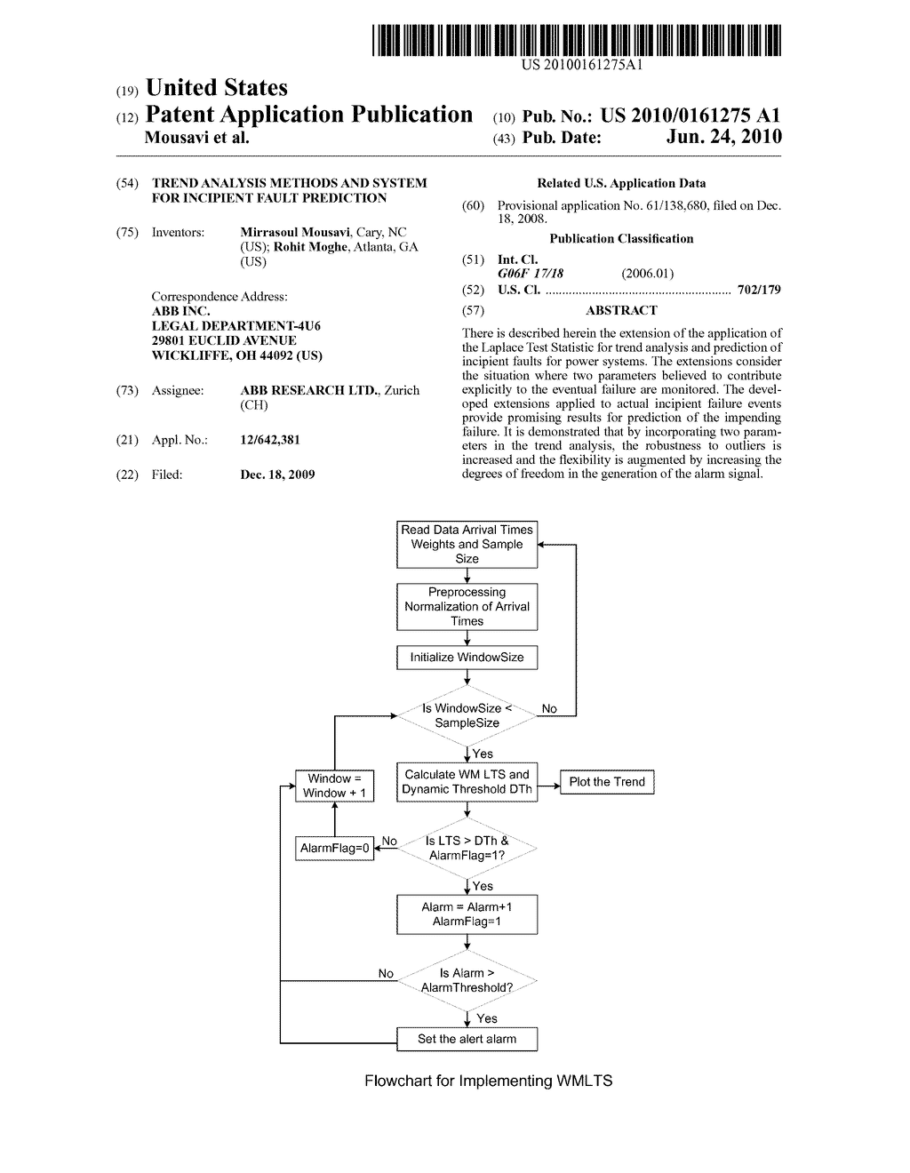 Trend Analysis Methods and System for Incipient Fault Prediction - diagram, schematic, and image 01