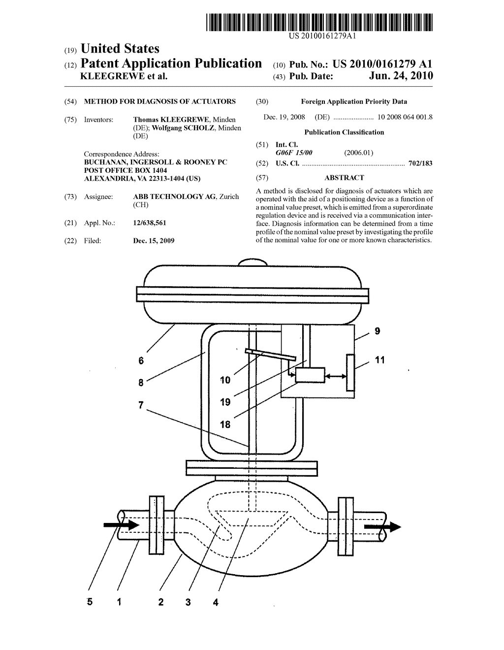 METHOD FOR DIAGNOSIS OF ACTUATORS - diagram, schematic, and image 01