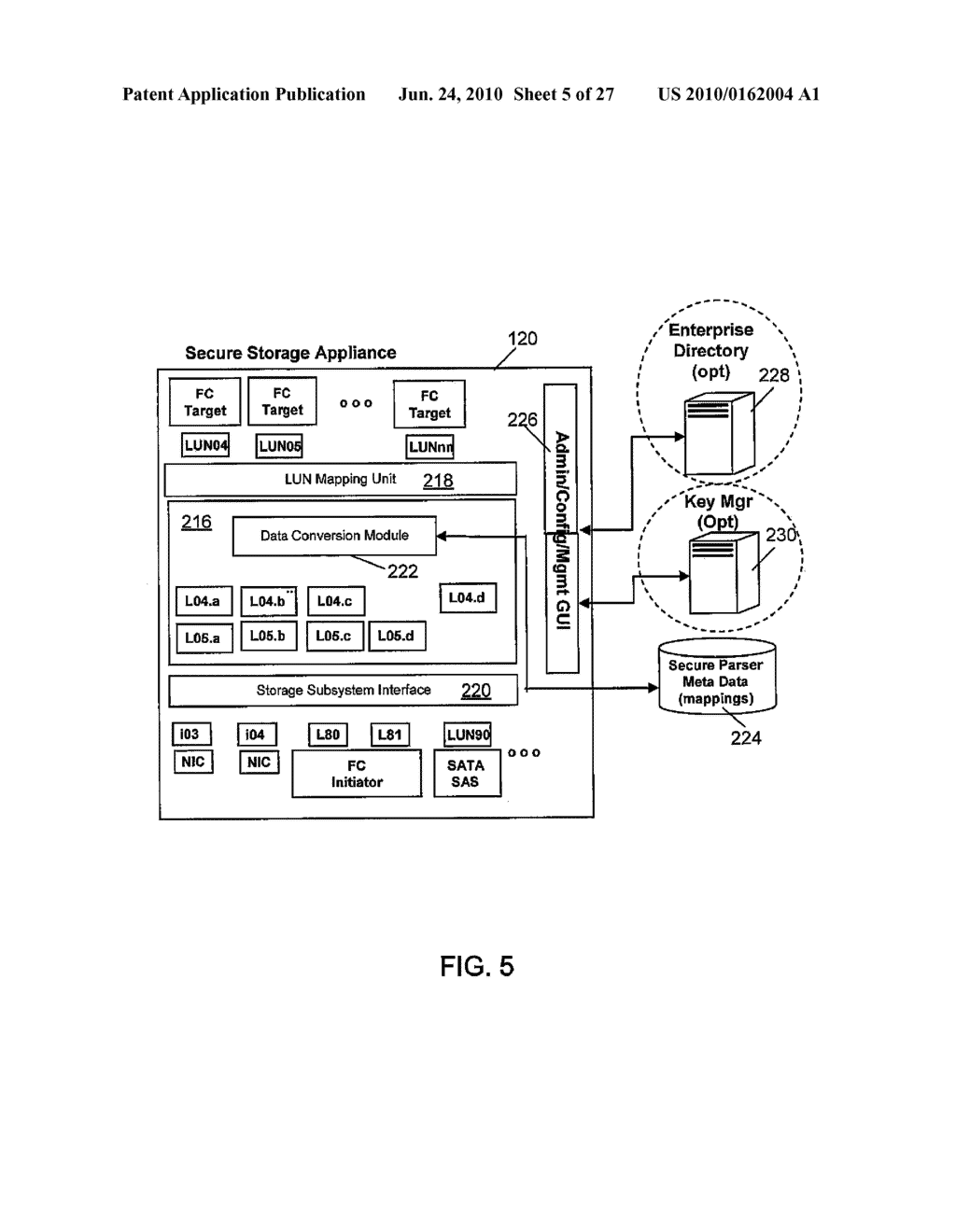 STORAGE OF CRYPTOGRAPHICALLY-SPLIT DATA BLOCKS AT GEOGRAPHICALLY-SEPARATED LOCATIONS - diagram, schematic, and image 06