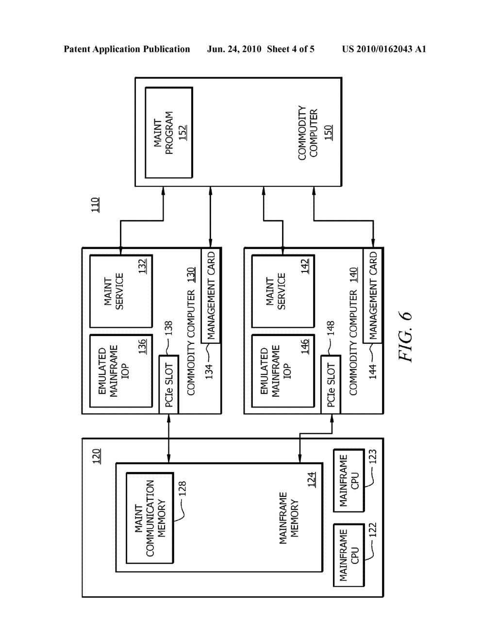 Method, Apparatus, and System for Restarting an Emulated Mainframe IOP - diagram, schematic, and image 05