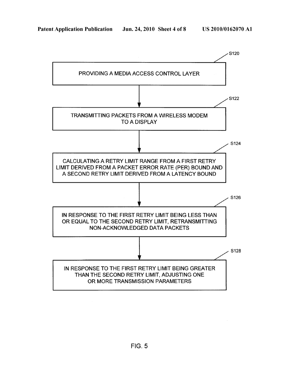 METHOD AND APPARATUS FOR OPTIMIZING A RETRY LIMIT FOR MULTIMEDIA SYSTEMS THAT ARE PRONE TO ERRORS - diagram, schematic, and image 05