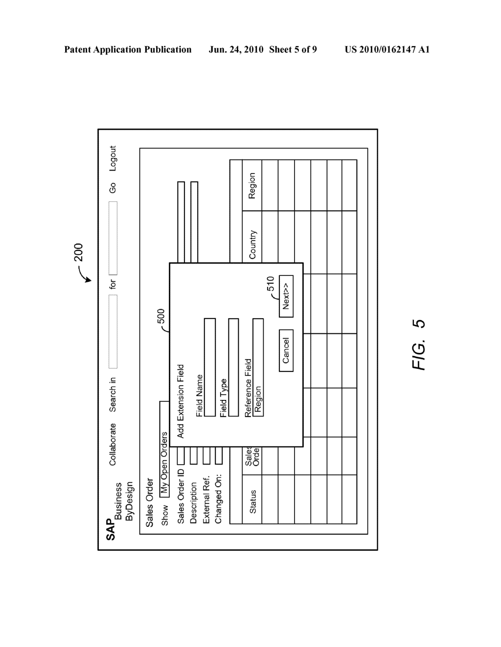 UI-DRIVEN BINDING OF EXTENSION FIELDS TO BUSINESS OBJECTS - diagram, schematic, and image 06