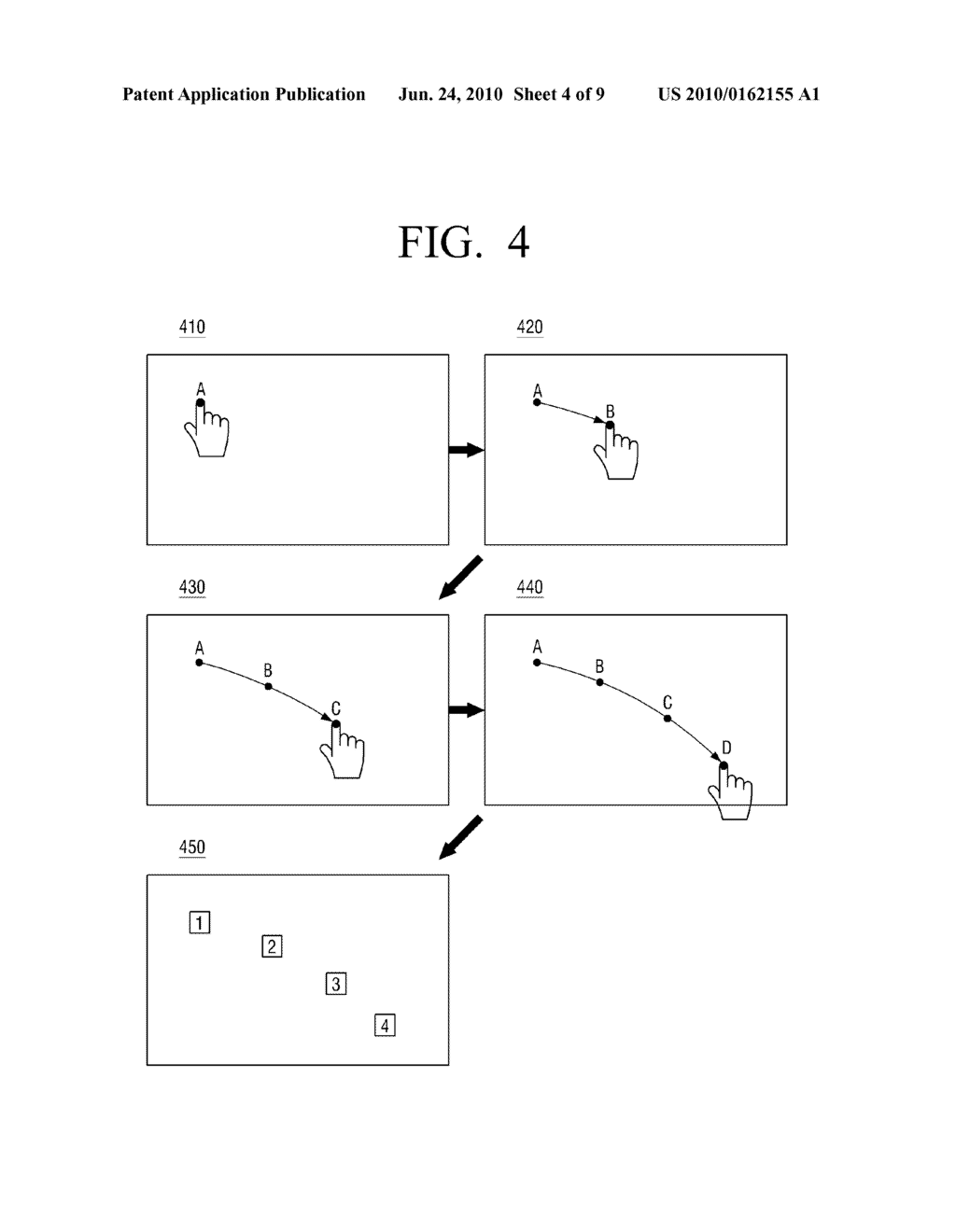 METHOD FOR DISPLAYING ITEMS AND DISPLAY APPARATUS APPLYING THE SAME - diagram, schematic, and image 05