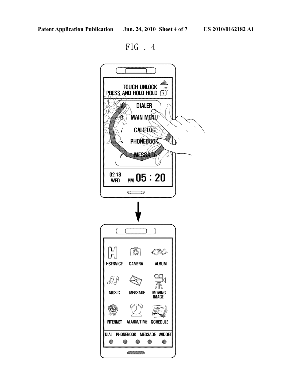 METHOD AND APPARATUS FOR UNLOCKING ELECTRONIC APPLIANCE - diagram, schematic, and image 05