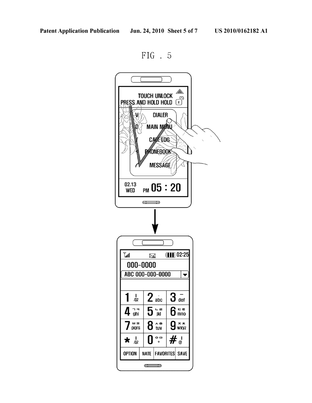 METHOD AND APPARATUS FOR UNLOCKING ELECTRONIC APPLIANCE - diagram, schematic, and image 06
