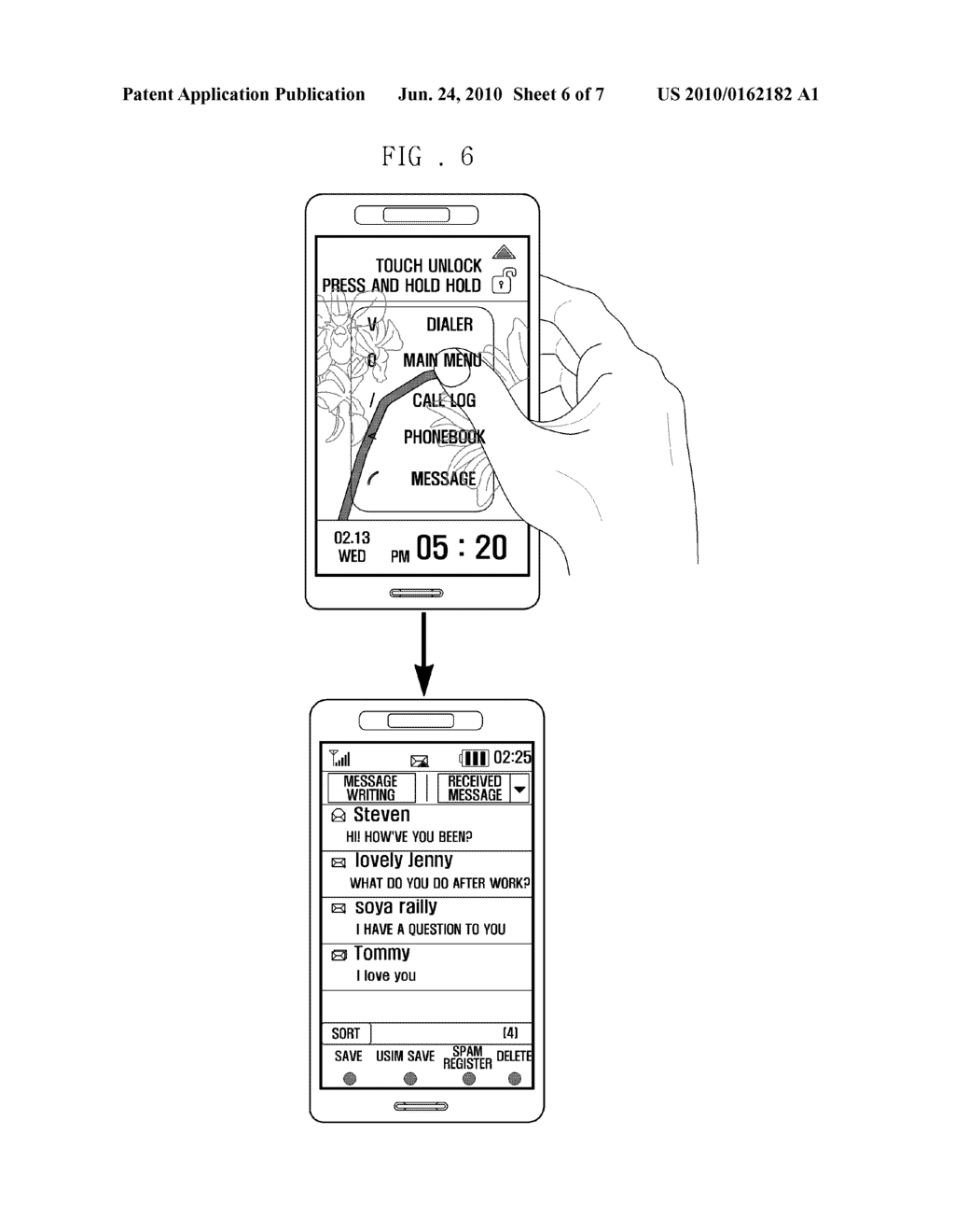 METHOD AND APPARATUS FOR UNLOCKING ELECTRONIC APPLIANCE - diagram, schematic, and image 07