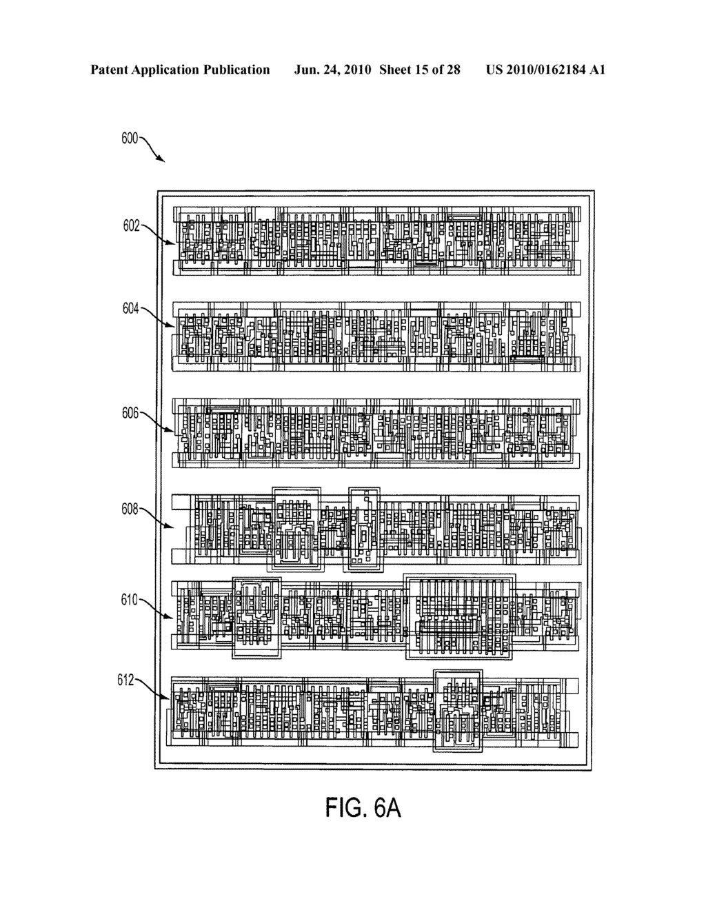 High Speed Reduced Area Cell Library With Cells Having Integer Multiple Track Heights - diagram, schematic, and image 16