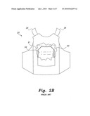 Vest insert for tactical training diagram and image