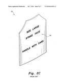 Vest insert for tactical training diagram and image