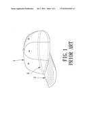 MOISTURE-ABSORBABLE HAT diagram and image