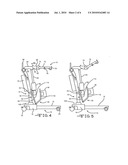 MULTI-POSITION SUPPORT FOR A FOLDING PATIENT LIFT DEVICE diagram and image