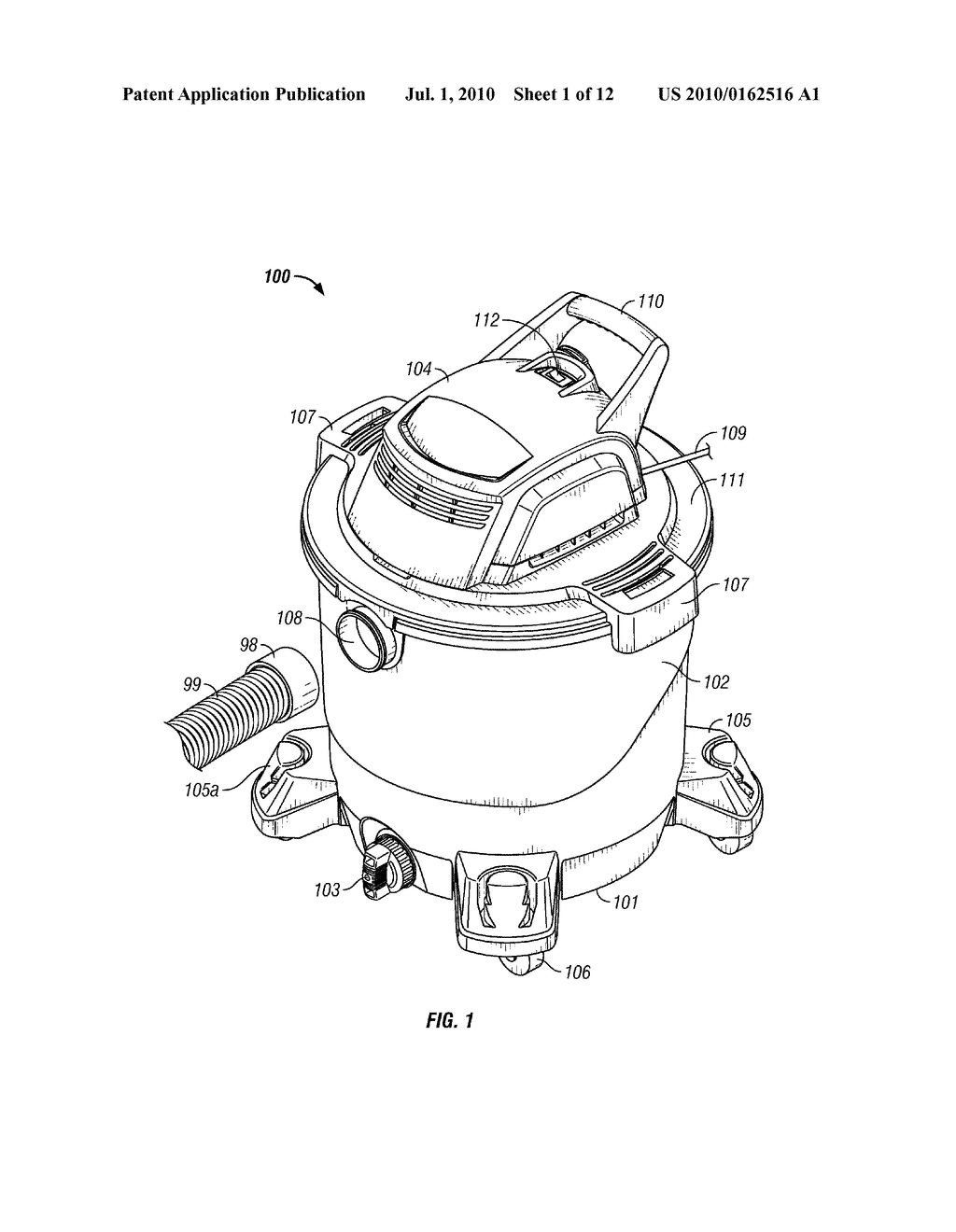 Vacuum Bypass Vent and Vacuums Incorporating Such Bypass Vents - diagram, schematic, and image 02