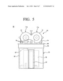 Vacuum cleaner having detachable dust separating unit diagram and image