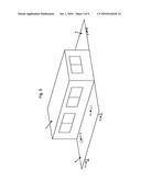 Mobile, expandable disaster shelter diagram and image