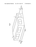 Mobile, expandable disaster shelter diagram and image