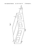 Mobile, expandable disaster shelter diagram and image