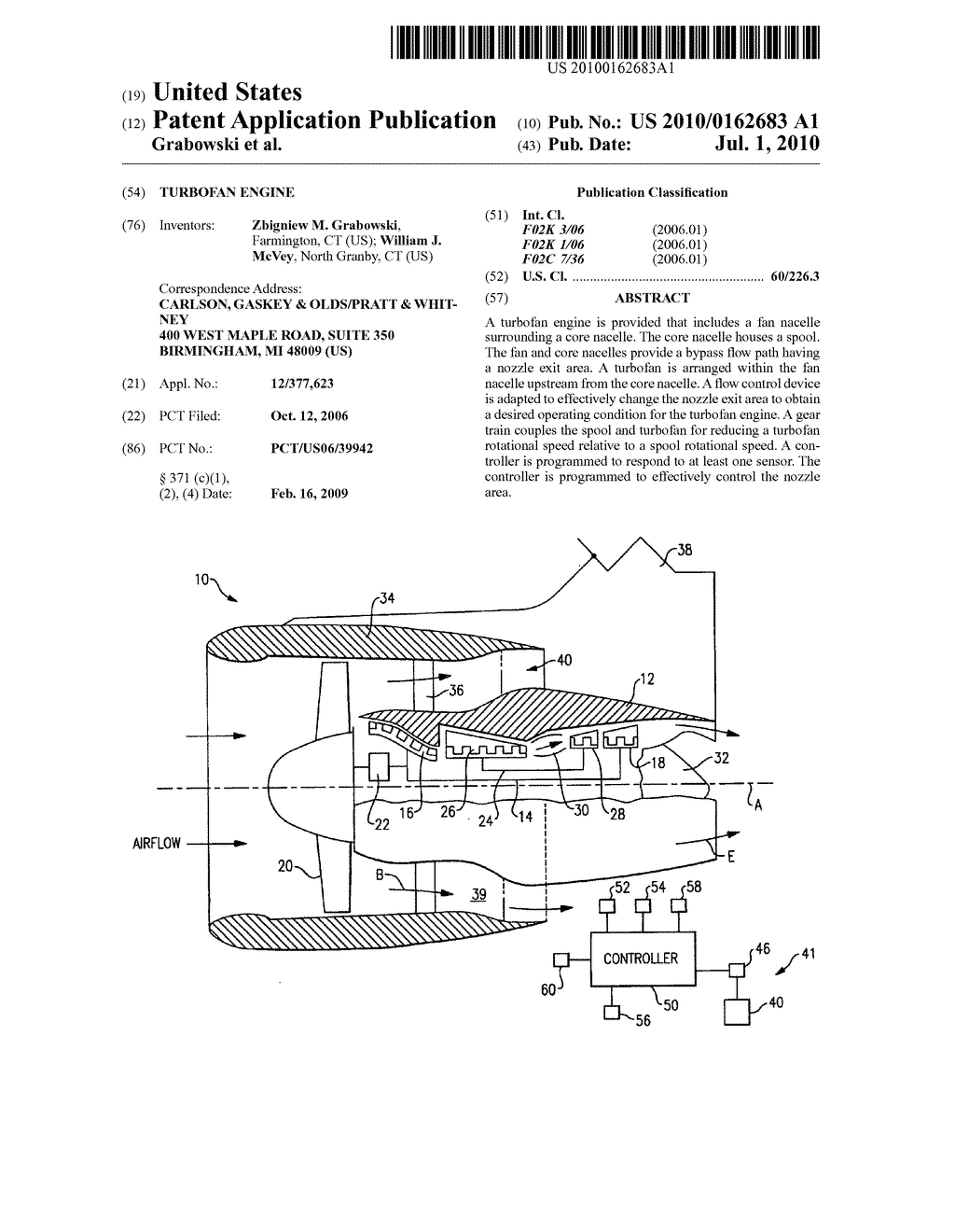 TURBOFAN ENGINE - diagram, schematic, and image 01