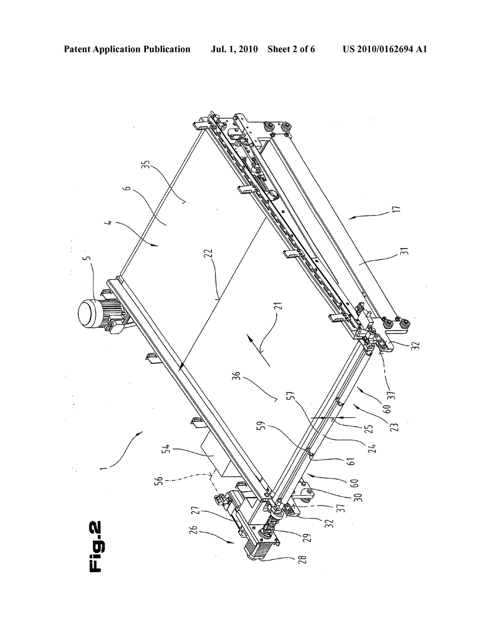 DEPALLETING UNLOADING CONVEYOR - diagram, schematic, and image 03