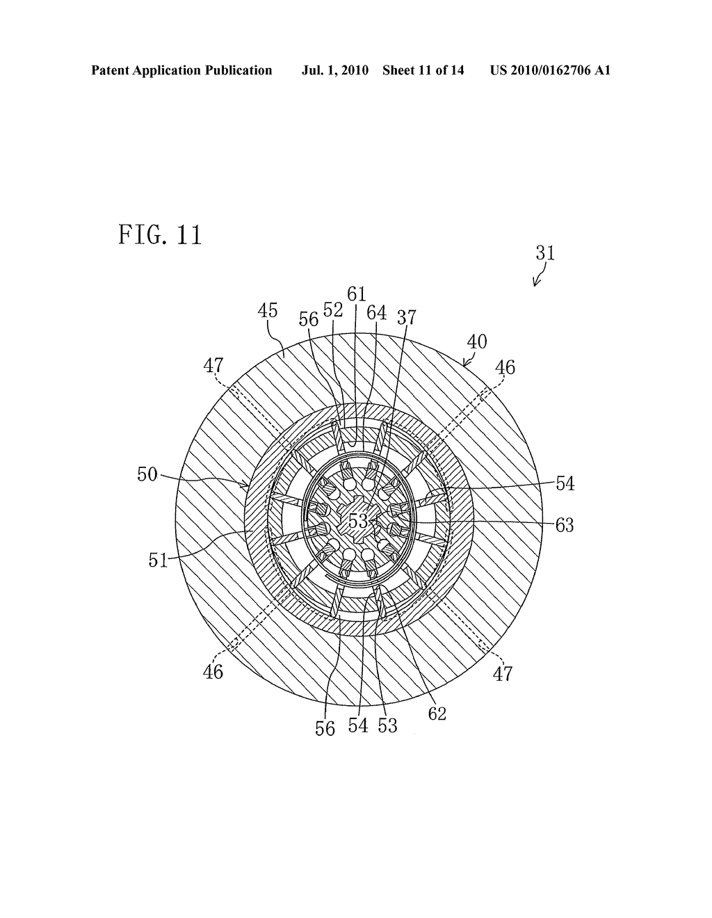 DRIVE FOR ROTATING STRUCTURE - diagram, schematic, and image 12