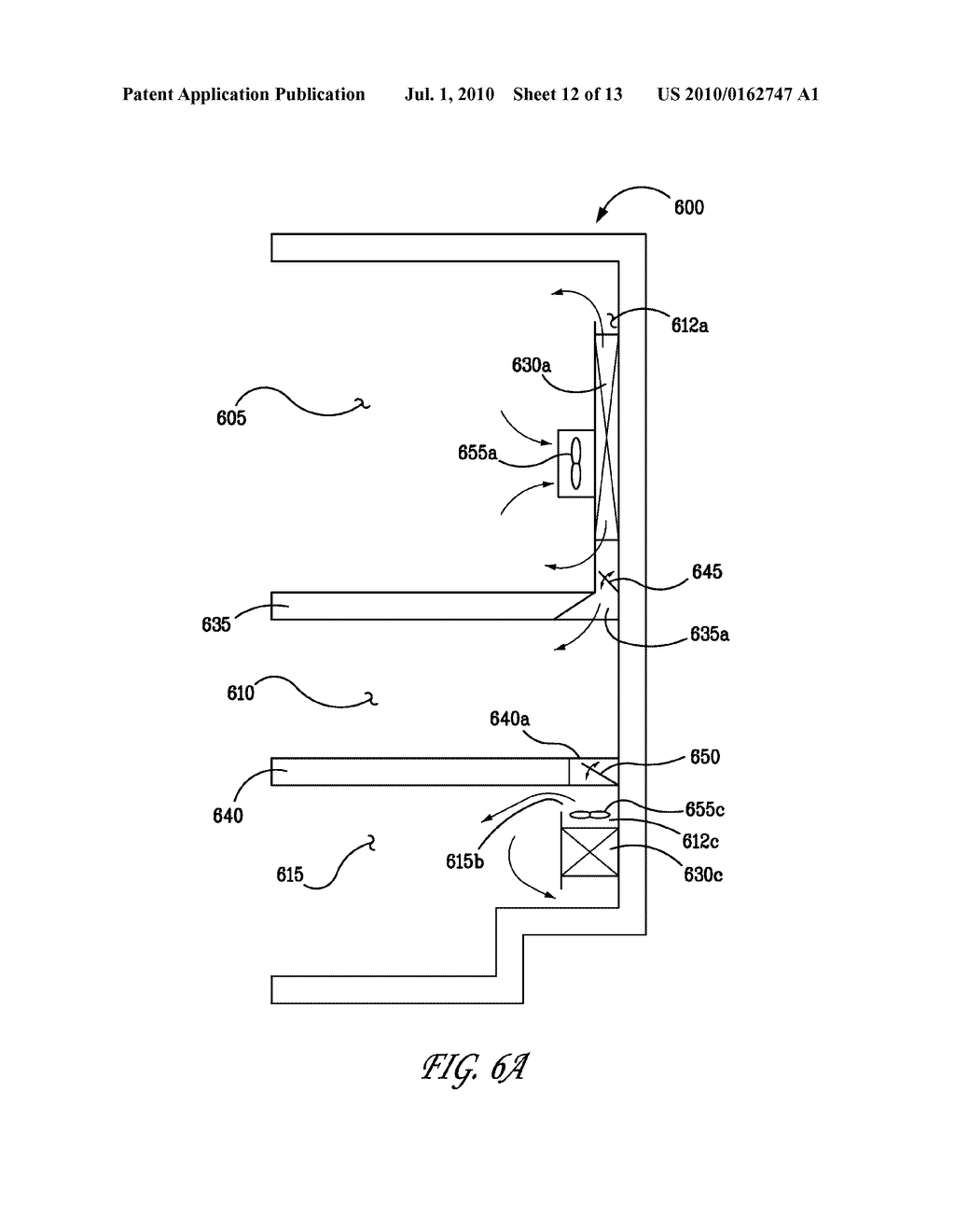 REFRIGERATOR WITH A CONVERTIBLE COMPARTMENT - diagram, schematic, and image 13