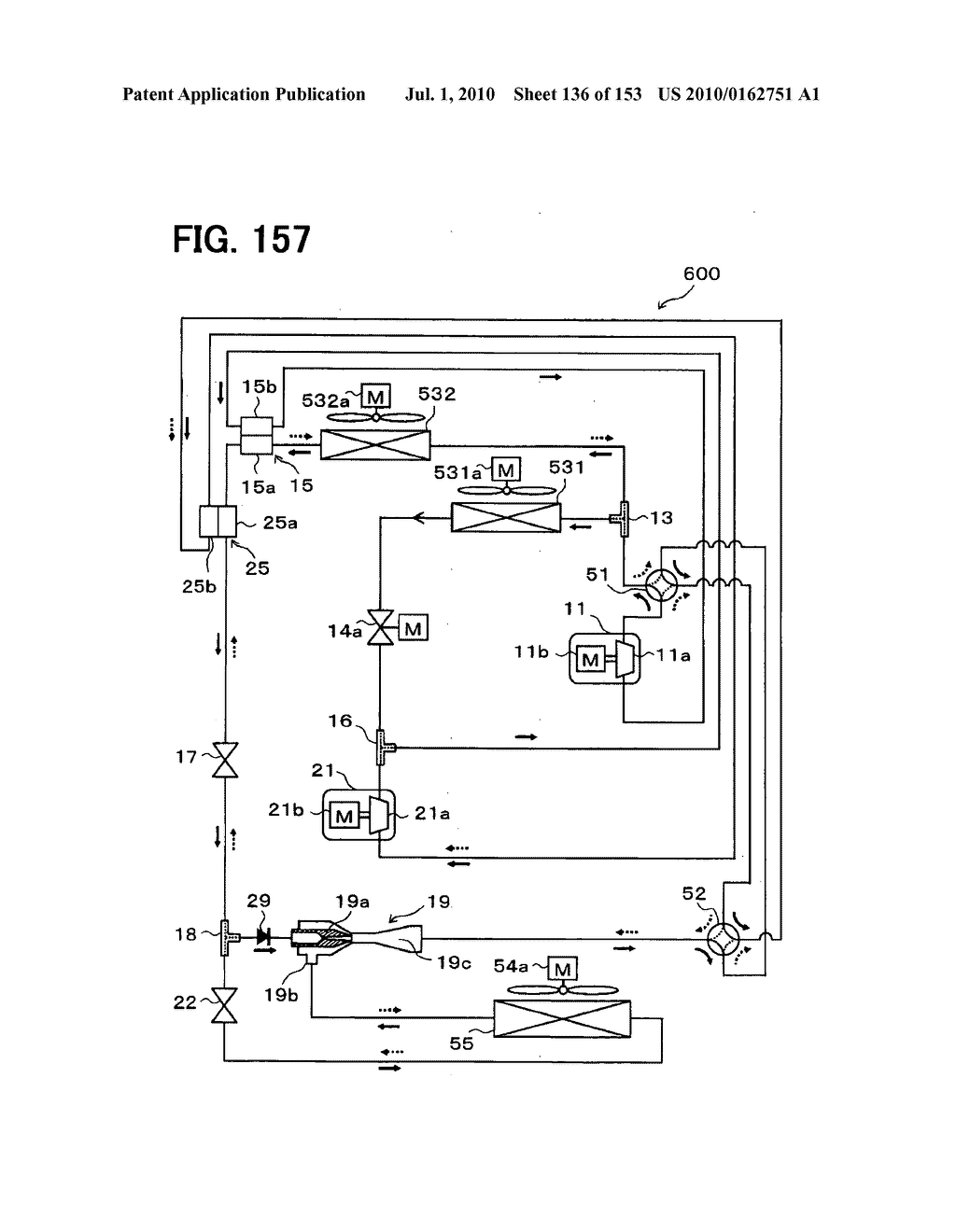 Ejector-type refrigerant cycle device - diagram, schematic, and image 137