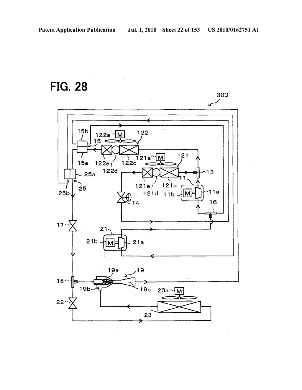 Ejector-type refrigerant cycle device - diagram, schematic, and image 23