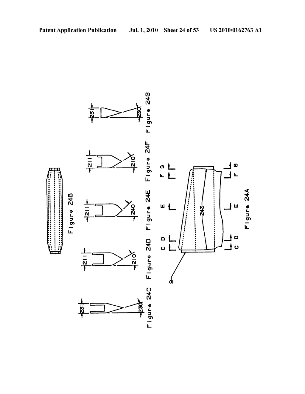 OVERFLOW DOWNDRAW GLASS FORMING METHOD AND APPARATUS - diagram, schematic, and image 25
