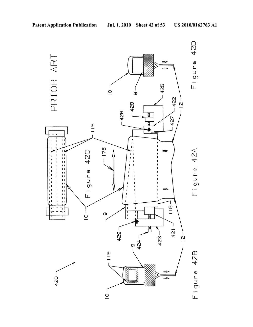 OVERFLOW DOWNDRAW GLASS FORMING METHOD AND APPARATUS - diagram, schematic, and image 43