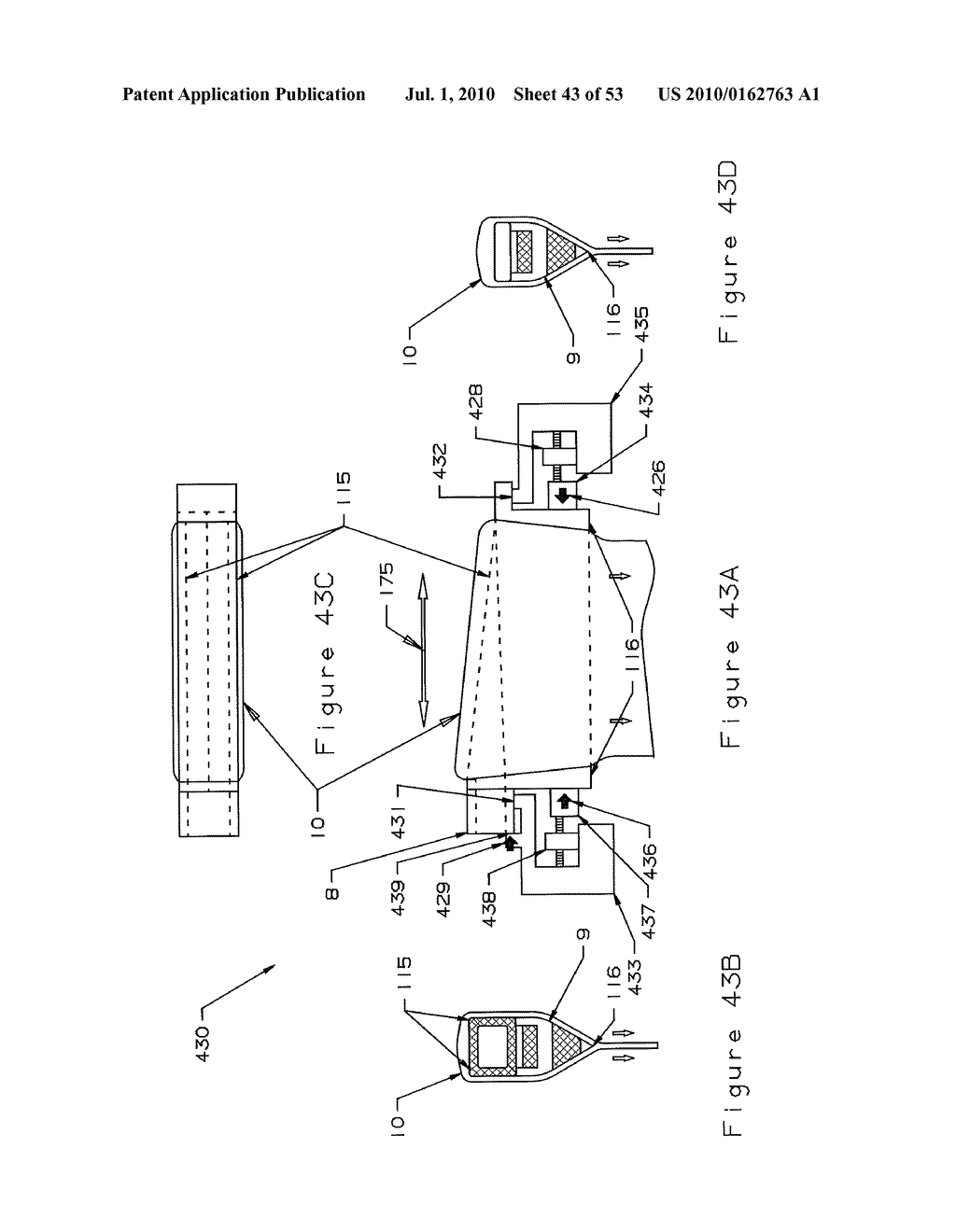 OVERFLOW DOWNDRAW GLASS FORMING METHOD AND APPARATUS - diagram, schematic, and image 44