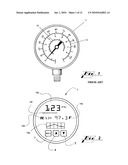 Heating and Air Conditioning Service Gauge diagram and image