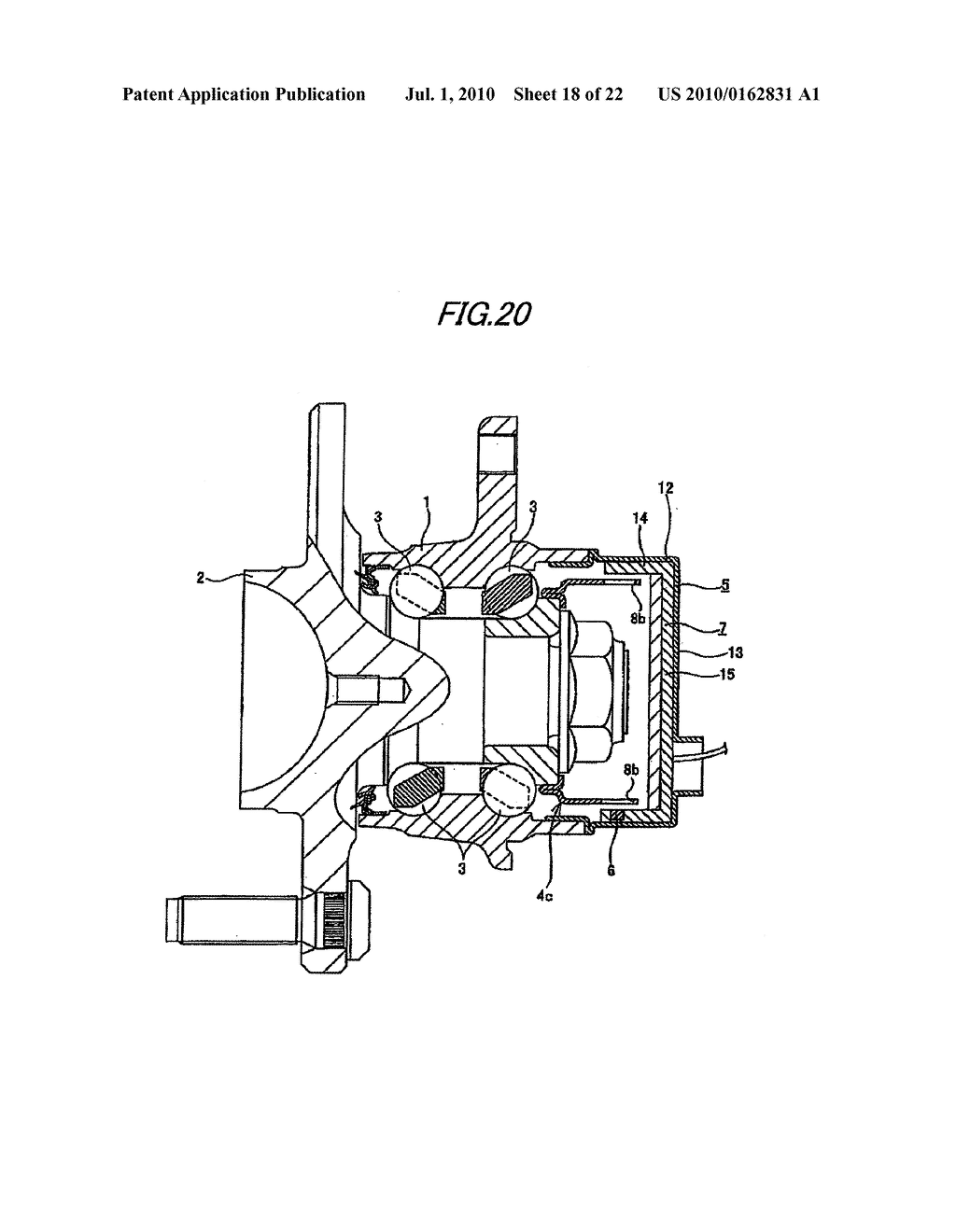 STATE MEASURING APPARATUS FOR ROLLING BEARING UNIT AND METHOD OF MANUFACTURING THE SAME - diagram, schematic, and image 19