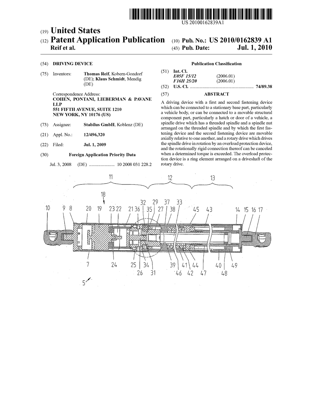 Driving Device - diagram, schematic, and image 01