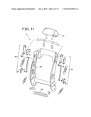 VEHICLE SEAT diagram and image