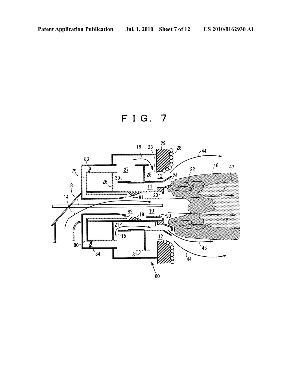 SOLID-FUEL BURNER, COMBUSTION DEVICE USING SOLID-FUEL BURNER, AND METHOD OF OPERATING THE COMBUSTION DEVICE - diagram, schematic, and image 08