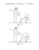Apparatus and method for tethering a companion animal close to a human being for improved control of said companion animal diagram and image