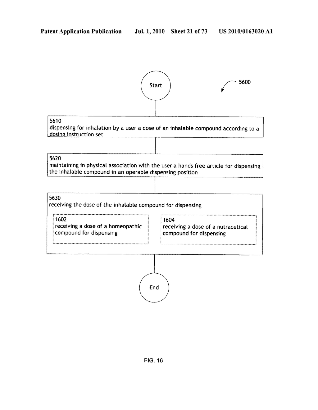 Method for administering an inhalable compound - diagram, schematic, and image 22