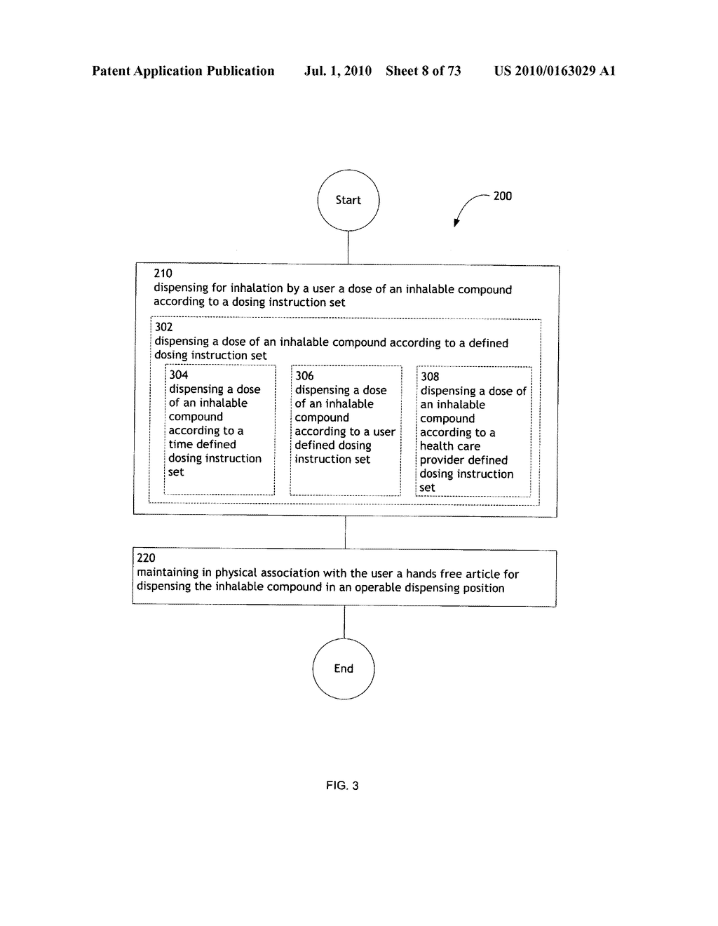 Method for administering an inhalable compound - diagram, schematic, and image 09
