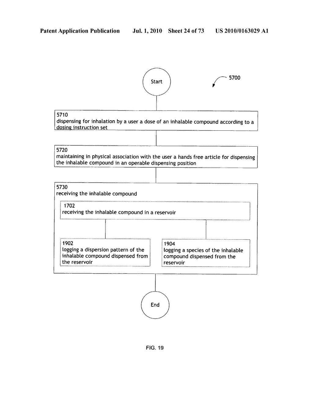 Method for administering an inhalable compound - diagram, schematic, and image 25