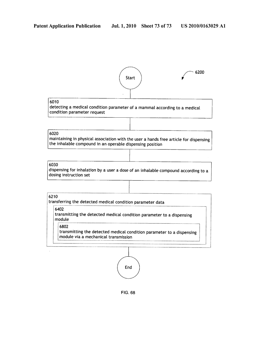 Method for administering an inhalable compound - diagram, schematic, and image 74