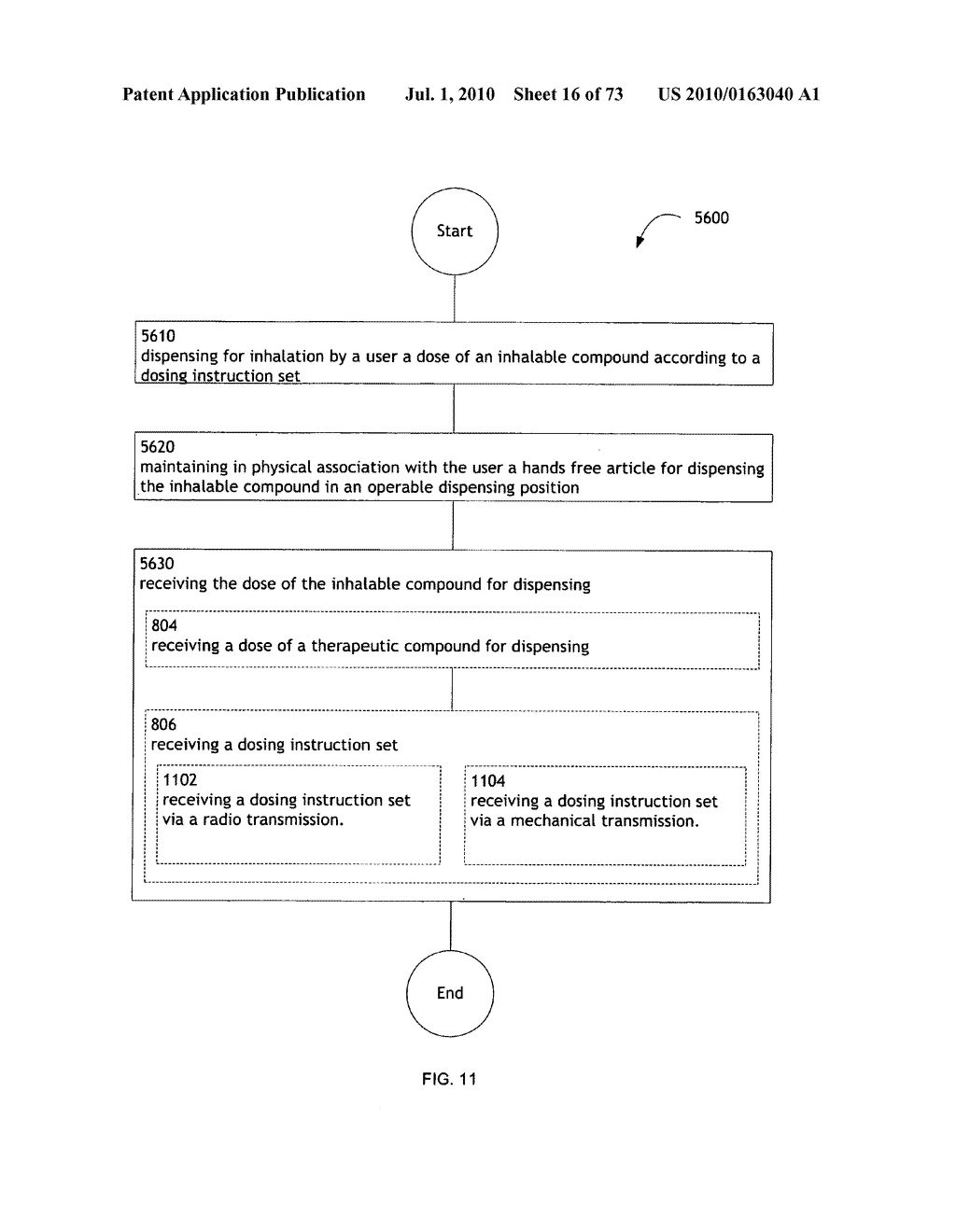 Method for administering an inhalable compound - diagram, schematic, and image 17