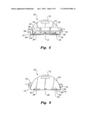 Portable table and umbrella shade assembly diagram and image