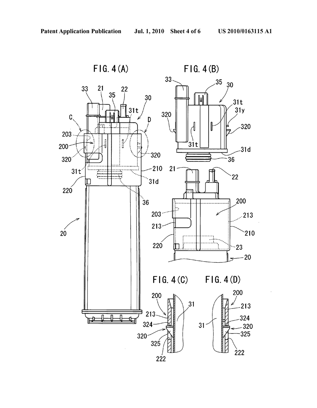 Devices for mounting accessory components to canisters - diagram, schematic, and image 05