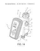 Water Timer System having Removable Input and Display Module diagram and image