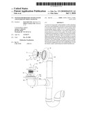 System for pressure testing waste and overflow from a bathtub diagram and image